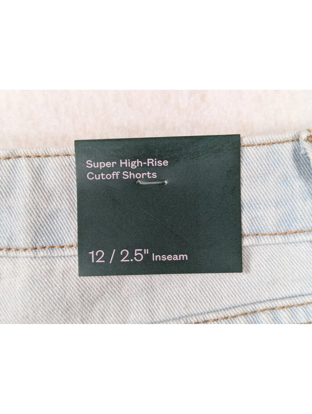 Wild Fable - Women's - Cutoff Denim Shorts - Super High-Rise - Size: 12